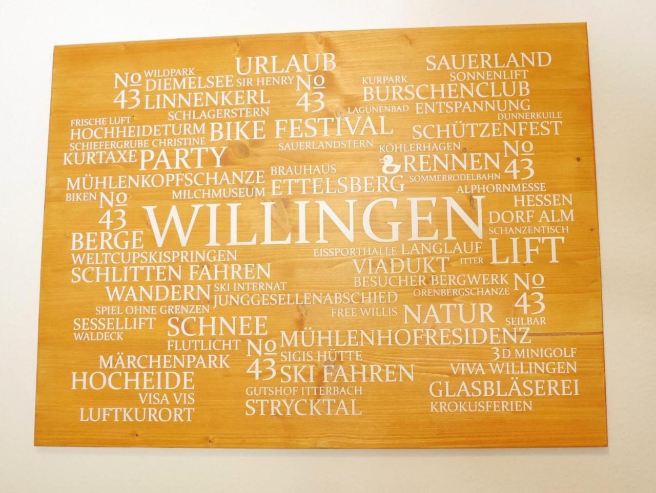 Fewo No.43 Am Rathaus Willingen  Kamer foto